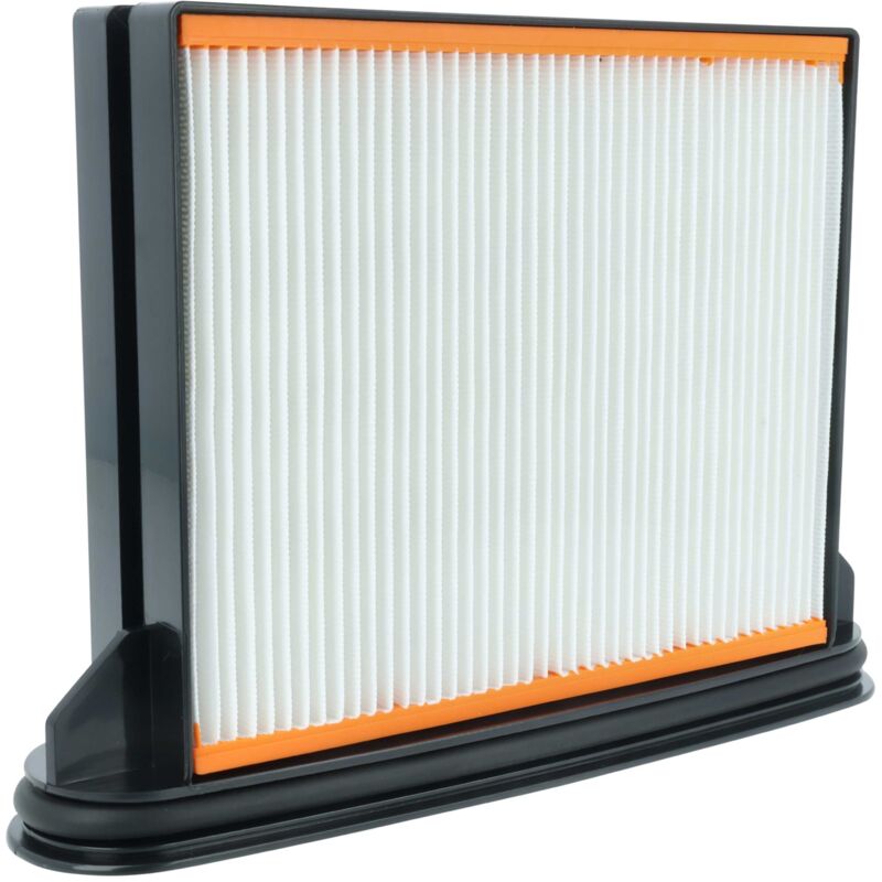 vhbw Flat-Fold Filter F8 compatible with Hamach HMV 6-L EA, HMV 6-L EA/PA Industrial Vacuum Cleaner - Pleated Filter Element
