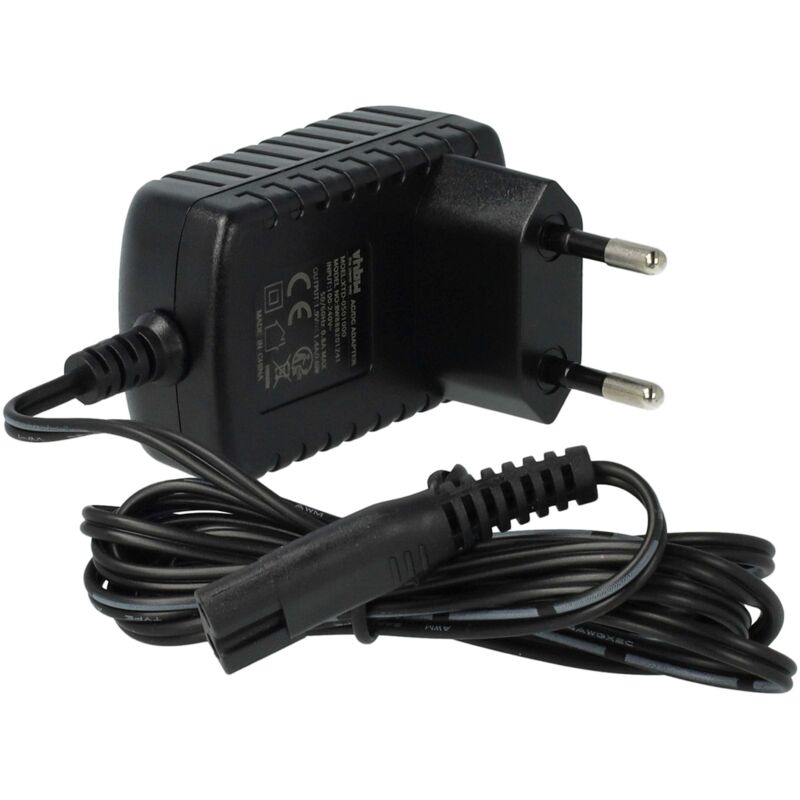 vhbw Fuente alimentación compatible con Panasonic ER-GB70, ER-GB80, ER-GB60, ER-GC71, ER-GC70, ER-GC51, ER-GC50 afeitadora eléctrica