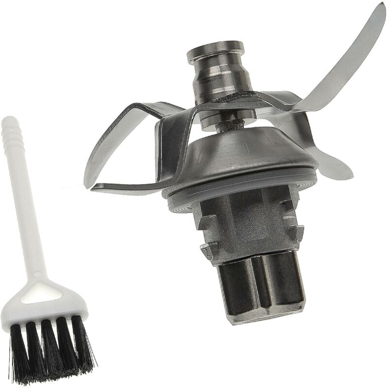 Image of vhbw gruppo lame compatibile con Vorwerk Bimby TM6 robot da cucina - Con 4 lame in acciaio inossidabile, incl. spazzola per pulire
