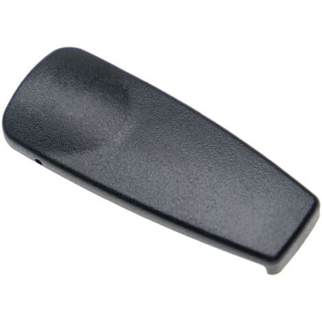 vhbw Gürtelclip kompatibel mit Motorola PRO5150, GP344, GP388, GP640, PRO7150 Funkgerät - Kunststoff, Schwarz