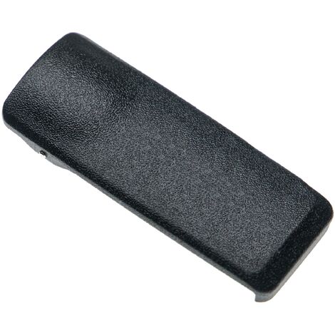 vhbw Gürtelclip kompatibel mit Motorola XPR3300, XPR3500, XiRP8260, XiRP8268 Funkgerät - Kunststoff, Schwarz