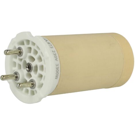 vhbw Heizelement Ersatz für Leister 155.473 für Heißluftschweißpistole - 3300 W, Keramik Heizkern, 4,45 cm