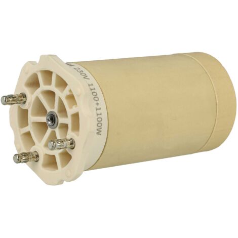 vhbw Heizelement kompatibel mit Leister WELDPLAST S4, S2 TPO Heißluftschweißpistole - 2200 W, Keramik Heizkern, 4,45 x 8,6 cm