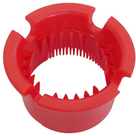 vhbw Herramienta de limpieza redonda compatible con iRobot Roomba 760, 770, serie 700, 785, 780 robot aspirador - Peine limpiador, rojo, plástico