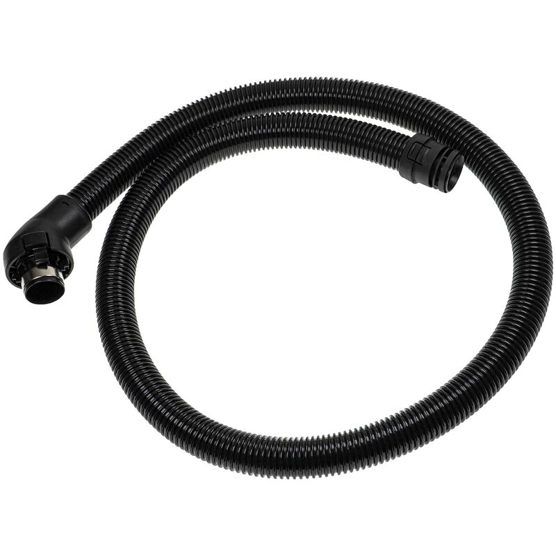 vhbw Hose compatible with Miele S 646 BLUE MOON, S 648, S 646, S 646 AMARANTH, S 644 SENATOR PLUS Vacuum Cleaner - Flexible, 1.8 m