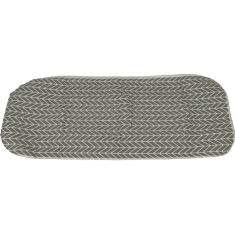 vhbw Housse de table de repassage compatible avec Laurastar Comfortboard planche à repasser gris / blanc