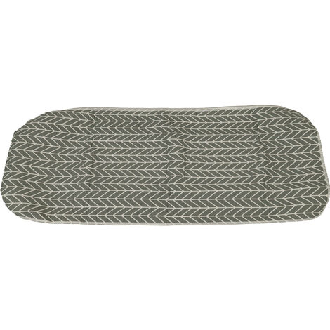 vhbw Ironing Board Cover compatible with Laurastar Comfortboard Ironing Board - Grey White