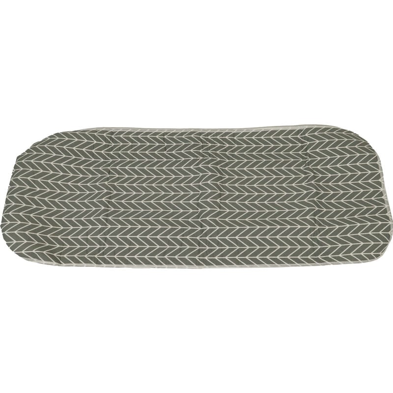 vhbw Ironing Board Cover compatible with Leifheit AirBoard M-Serie Ironing Board - Grey White