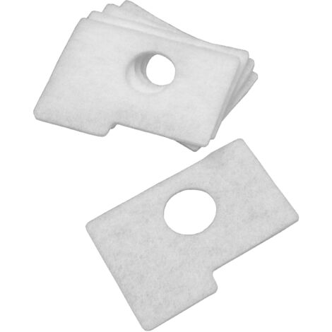Vhbw – Jeu de filtres pour tronçonneuse Stihl 017 018 MS 170 MS 180 – 5x filtre à air microfibres non tissées – Dimensions 9,2 x 6,6 x 0,4 cm - MS 180 C