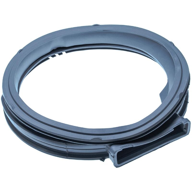 vhbw Joint de porte compatible avec LG F742212WR, F742J71WRS, FH2U2HDM1N, W3J7HM2W sèche-linge - caoutchouc, diamètre 38 cm, gris