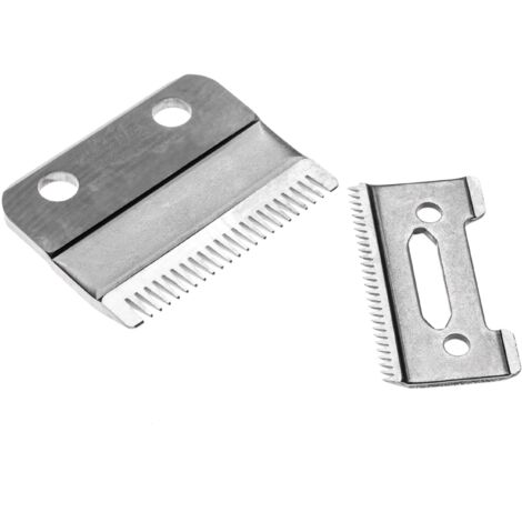 vhbw Juego de corte 2x hojas reemplaza Wahl WA2050-500, WA2470-050 para máquinas de cortar el pelo