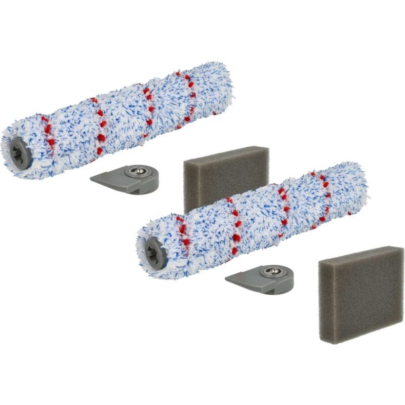 Kit d'accessoires d'aspirateur avec 4 pièces remplacement pour Leifheit 11918 pour aspirateur - Vhbw