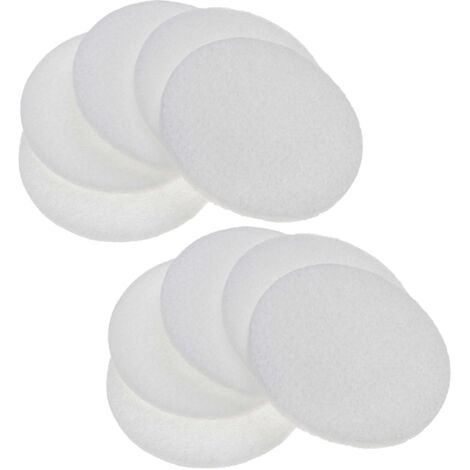 vhbw Kit de 10x filtre protection moteur compatible avec Kärcher T15/1+ESB28 Prof., T15/1 HEPA+ESB 28, T 7/1, T 17/1 ecoefficiency aspirateurs