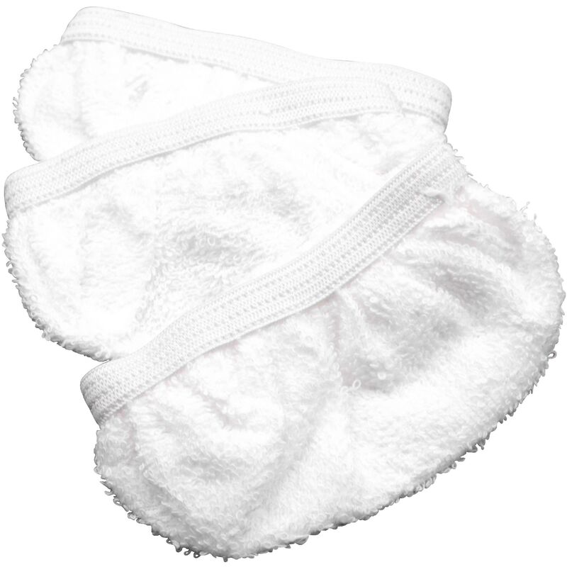 

Kit de 3 paños (funda de algodón) algodón como Dirt Devil 0317004 limpiadora a vapor, mopa a vapor - Vhbw