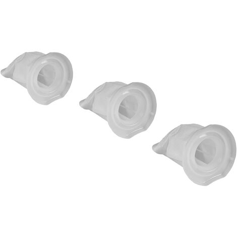 vhbw Kit de 3x Filtres d'aspirateur compatible avec Vorwerk Kobold VC100 aspirateur à main - filtre anti-saleté