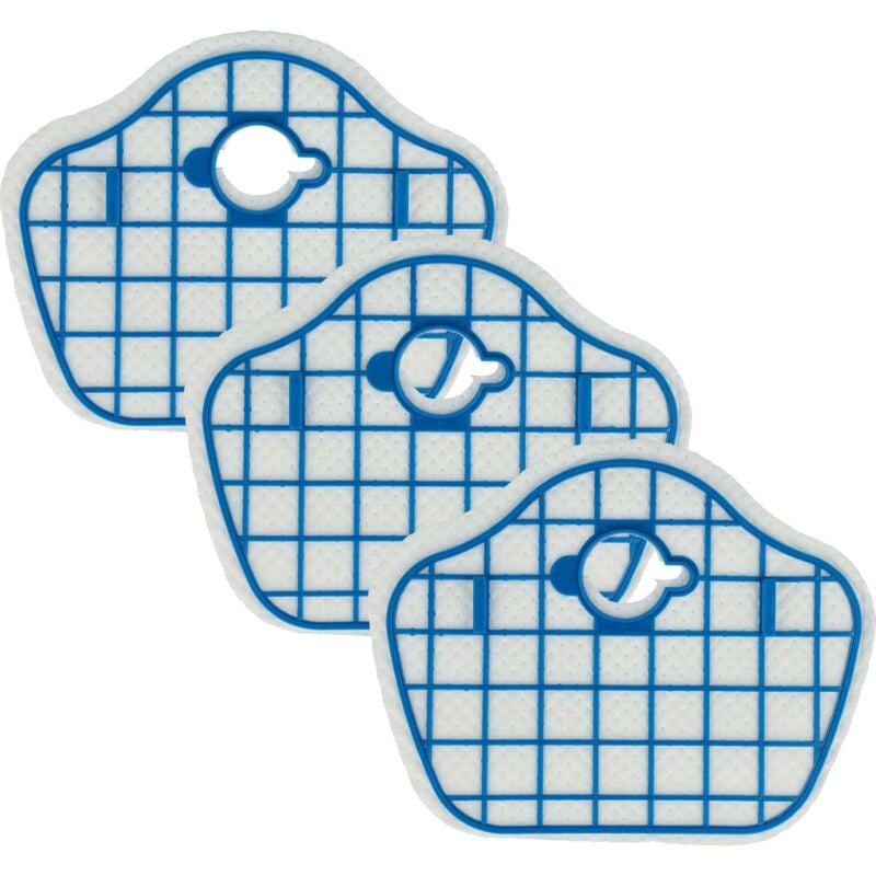 Kit de 3x Filtres d'aspirateur remplacement pour Philips CP0281, CP0281/01 pour aspirateur robot - filtre - Vhbw