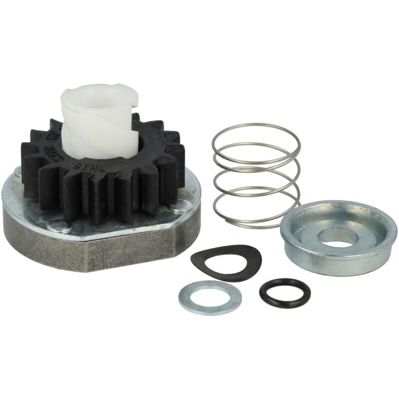 vhbw Kit de réparation 7 pcs. compatible avec Briggs & Stratton 288702, 288707, 195706, 195707, 196402 tondeuse à gazon - Kit pour démarreur