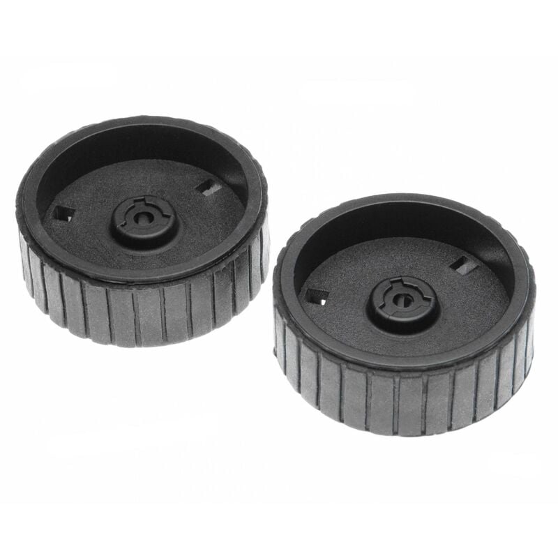 Vhbw - 2x Roues compatible avec iRobot Mint 4200, 5200c, 320, 380t robot aspirateur automatique, robot nettoyeur de sol