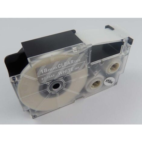 Vhbw - Cassette à ruban vhbw 18mm pour Casio KL-P1000, KL-820, KL
