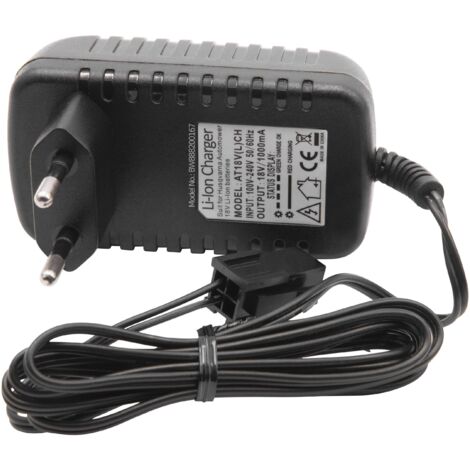 vhbw Ladegerät kompatibel mit Husqvarna 580 68 33-01, 580 68 33-02, 580 68 33-03, 588 14 64-01 Akku-Rasenmäher Roboter Li-Ion-Akkus (18V)