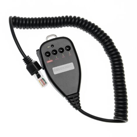 vhbw Lautsprecher-Mikrofon kompatibel mit Kenwood TK-868, TK-868G, TK-880, TK-880G, TK-885, TK-90, TK-980, TK-981, TKR-730 Funkgerät