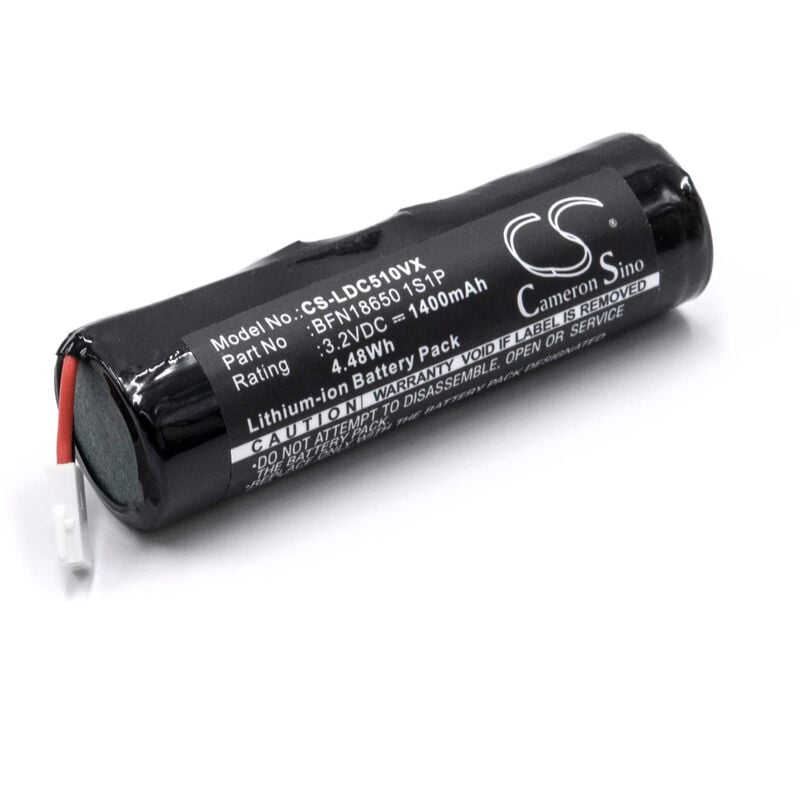 

Batería recargable compatible con Leifheit Classic 51102 aspiradora, robot limpieza (1400 mAh, 3,2 V, Li-Ion) - Vhbw