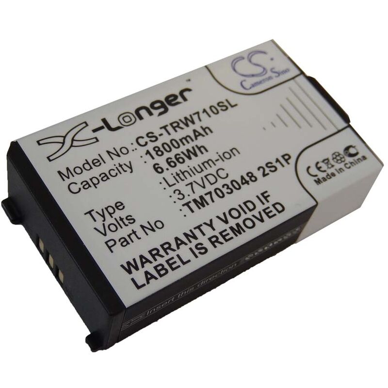 

Li-Ion batería 1800mAh (3.7V) para auriculares Tritton Warhead 7.1 por TM703048 2S1P. - Vhbw