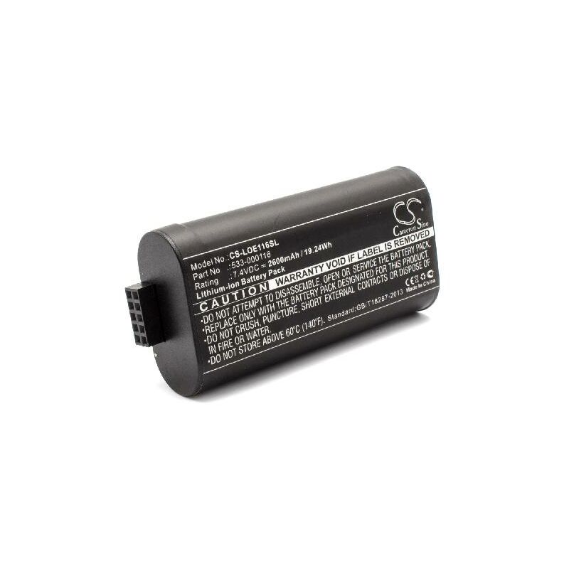

Li-Ion batería 2600mAh (7.4V) para altavoz altavoces como Logitech 533-000116 - Vhbw