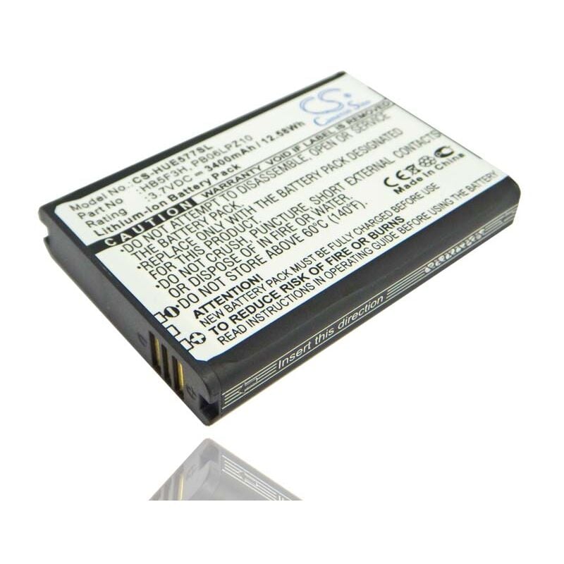 

Li-Ion batería 3400mAh (3.7V) para teléfono móvil teléfono Smartphone Huawei E5372T, E5775 por HB5F3H, PB06LPZ10. - Vhbw