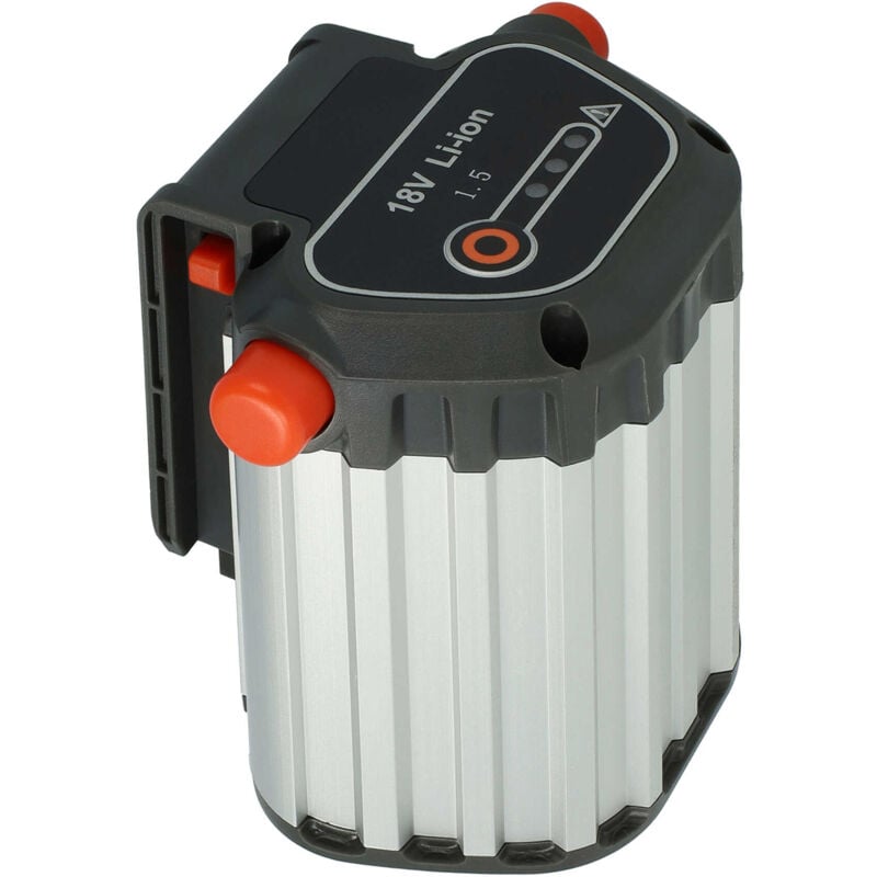 Li-Ion batterie 1500mAh (18V) pour éléctronique jardinage outil Gardena Accu Hedge Trimmer EasyCut Li-18/50 (08877-20) comme 09840-20, BLi-18. - Vhbw