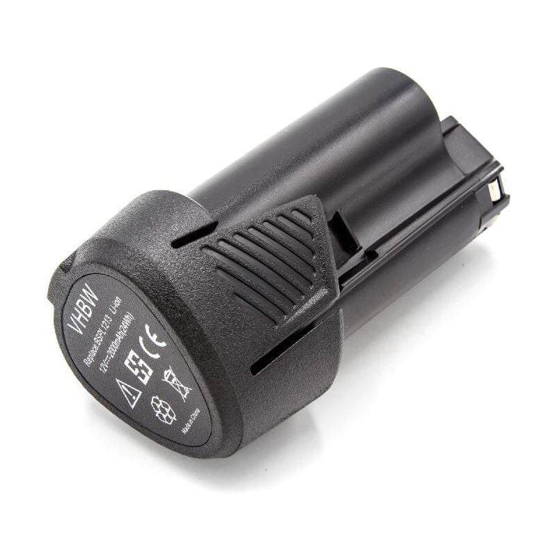 Batterie compatible avec Hendi couteau à kebab (2000 mAh, Li-ion, 12 v) - Vhbw
