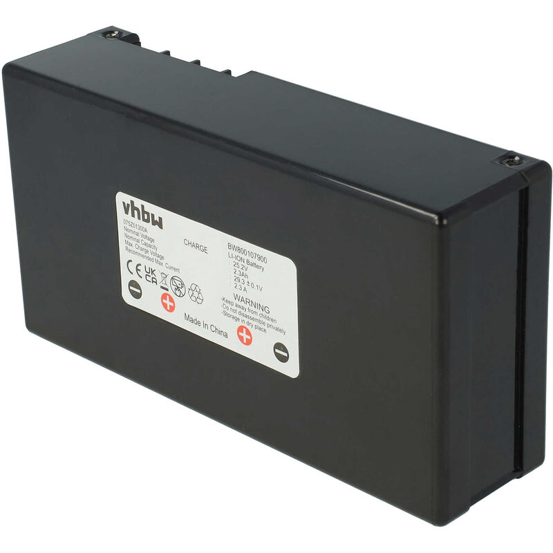 Batterie compatible avec Stiga 1126-1032-01 robot tondeuse (2300mAh, 25,2V, Li-ion) - Vhbw