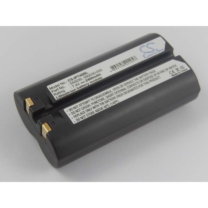 Bricofy - vhbw Li-Ion batterie 2400mAh (7.4V) pour scanner ...