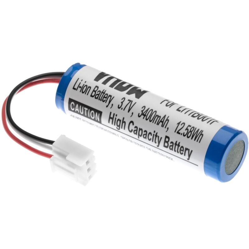 vhbw Li-Ion batterie 3400mAh (3.7V) pour haut-parleurs enceintes comme Harman / Kardon LI11B001F