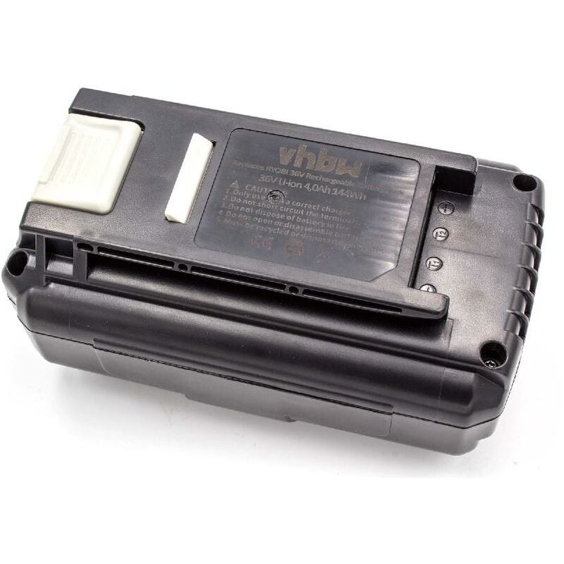 Li-Ion batterie 4000mAh (36V) pour outil électrique outil Powertools Tools comme Ryobi BPL3650 - Vhbw