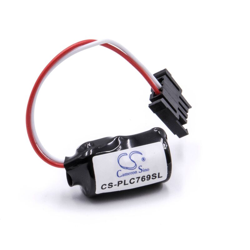 

vhbw Li-MNO2 batería 1000mAh (3V) para controlador industrial, unidad de mando Allen Bradley COMPACTLOGIX 1769-L23-QBFC1B, 1769-L23E-QB1B