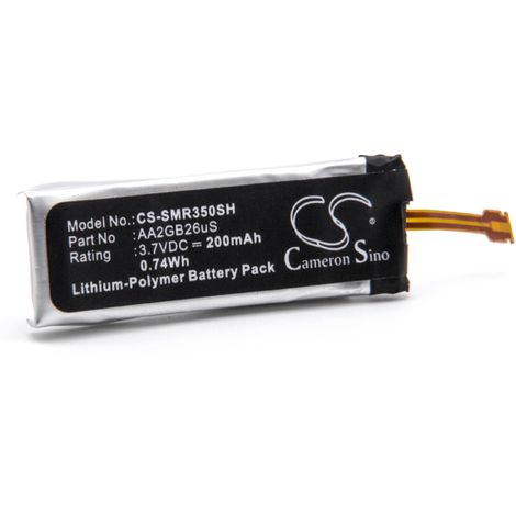 Batterie  Li-Polymer 3.7V 320mAh type MR11-2286 Pour CASIO PRT-2GP