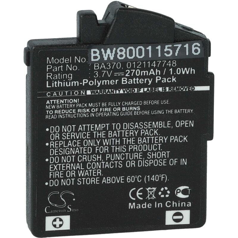 Vhbw batteria compatibile con Sennheiser PX 210