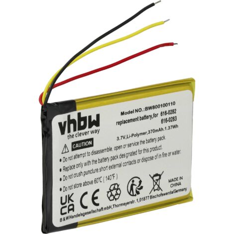 Li-POLIMERI BATTERIA PER Cardo Q2 Q2 PRO RIDER solo 3.7V 400mAh 