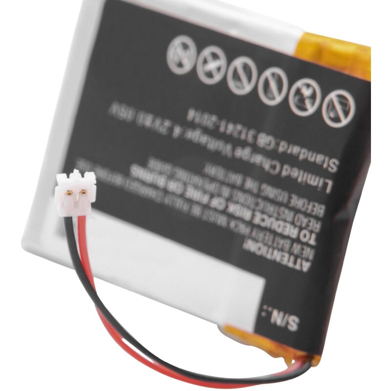 

Batería recargable reemplaza Garmin 361-00078-00 para smartwatch, reloj de actividad (300 mAh, 3,7 V, polímero de litio) - Vhbw