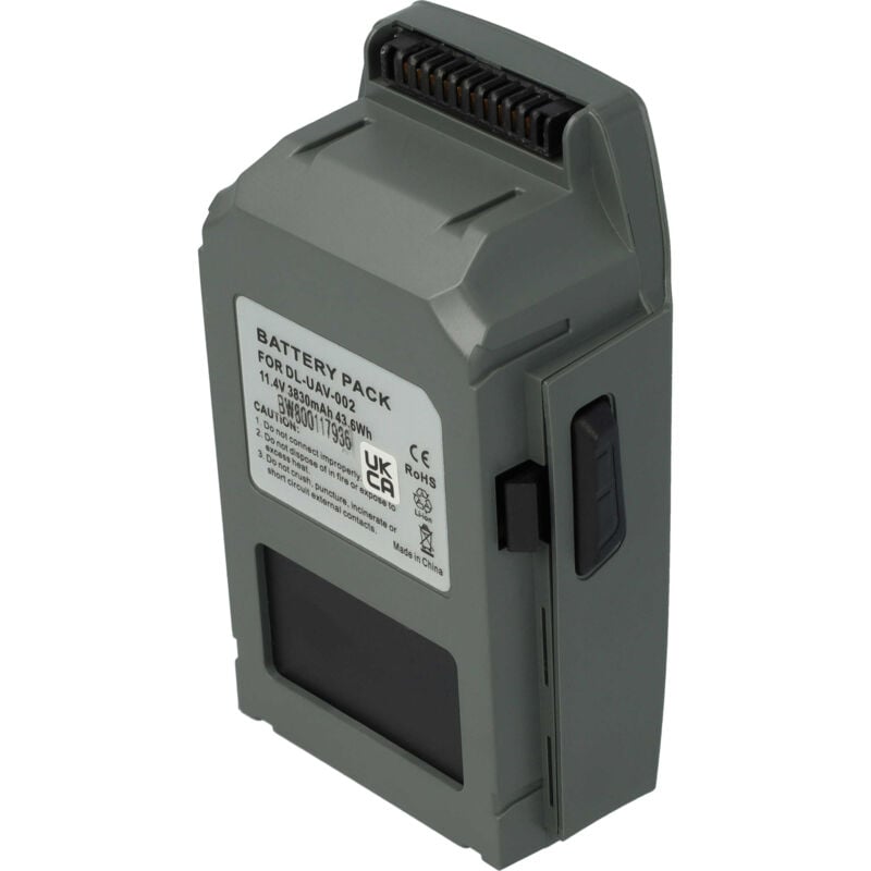 

litio polímero batería 3800mAh (11.1V) para dron multicóptero cuadricóptero como DJI GP785075-38300DB - Vhbw