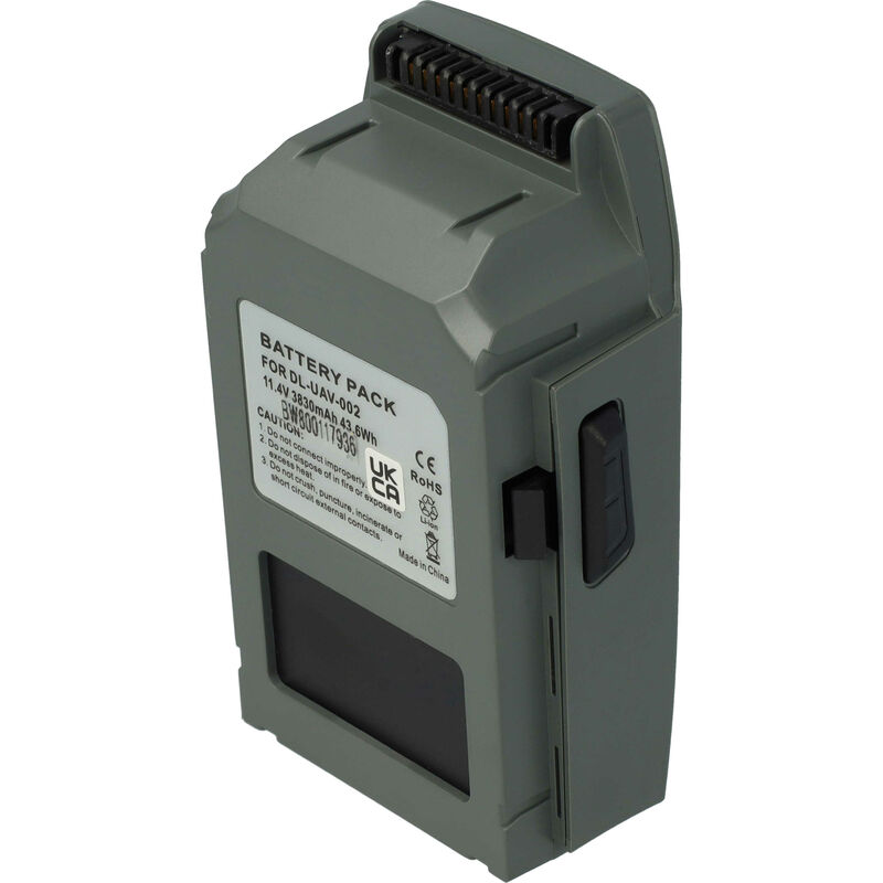 

litio polímero batería 3800mAh (11.1V) para dron multicóptero cuadricóptero DJI Mavic Pro - Vhbw
