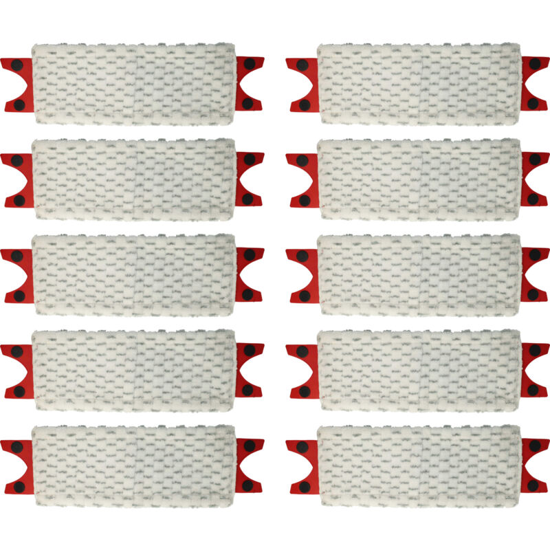 Vhbw - 10x lingettes compatible avec Vileda Ultramax 2in1, Ultramat 2in1 laveur de sol