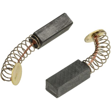 Vhbw – Lot de 2 balais charbon 5x6x16 mm – Graphite avec ressort – Compatible Flex – Pour moteur électrique performant - VHBW 2 X