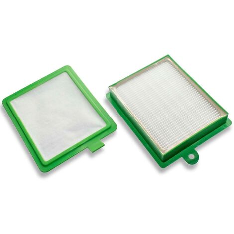 vhbw Lot de 2 filtres compatible avec Philips FC8031, Specialist, Performer, Jewel, Marathon aspirateur (filtre HEPA, microfiltre)