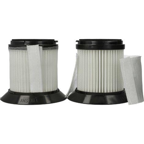 Vhbw – Lot de 2 filtres HEPA pour aspirateur Sichler Zyklon BLS-200 – Surface filtrante optimisée – Compatible avec nettoyage efficace