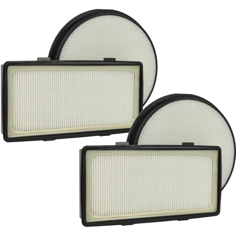 Vhbw - Lot de 4 filtres compatible avec Rowenta Silence Force Cyclonic, Silence Force Compact aspirateur - filtre d'échappement, préfiltre