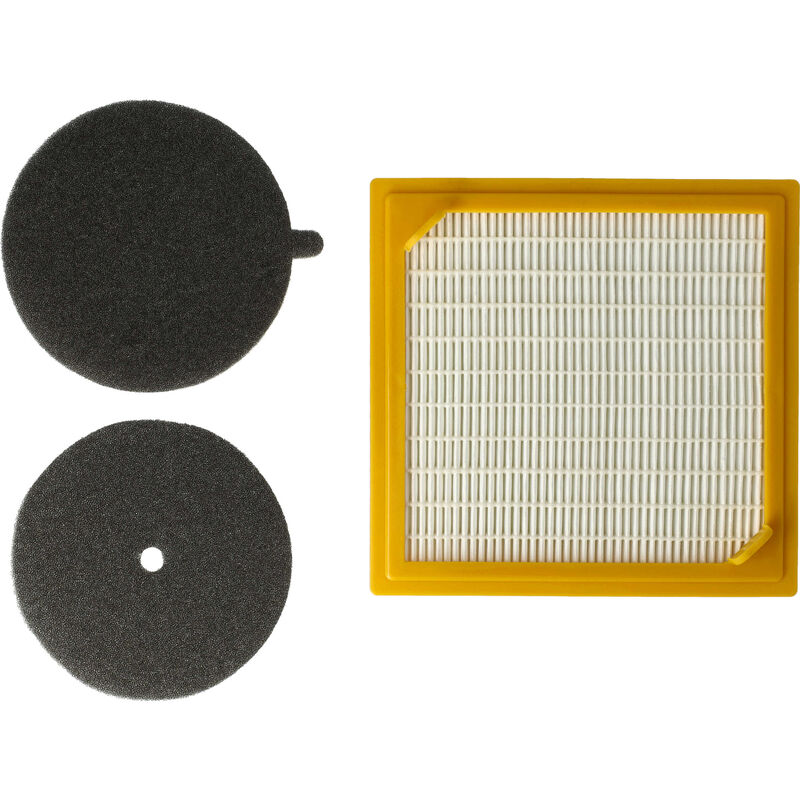 Lot de 3 filtres compatible avec Hoover T7835 011, T8230 011, T8250 011, T8250 021, TC3827 001, TC3867 019, TC3868 011 aspirateur - Remplacement pour