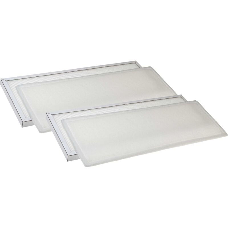 Lot de filtres remplacement pour Wolf 1669014 pour appareil de ventilation - Filtre à air G4 / F7 (4 pcs), Blanc - Vhbw