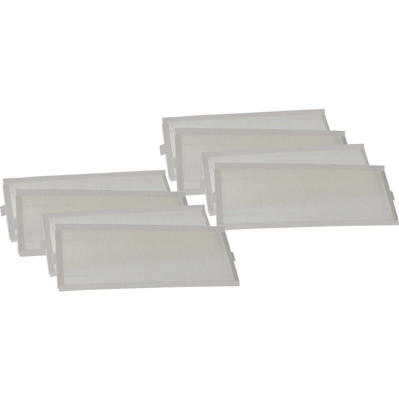 Lot de filtres remplacement pour Zehnder 400502013 pour appareil de ventilation - Filtre à air G4 / F7 (8 pcs), Blanc - Vhbw